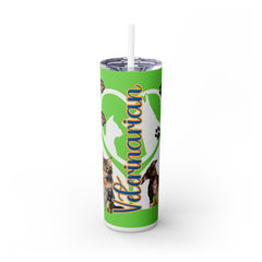 Colorful Nurse Appreciation Tumbler with Straw, 20oz - Perfect Gift for Healthcare Workers