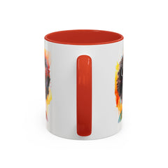 Drippin' in Color Coffee Mug - Afrocentric Drinkware for Proud Individuals