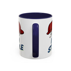 Sip in Style Accent Coffee Mug - Fun & Unique Ceramic Mug for Drink Lovers