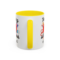 Teaching is a Work of Heart Coffee Mug - Perfect Gift for Teachers