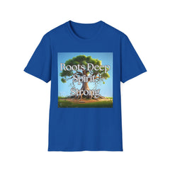 Roots Deep Spirit Strong Unisex Softstyle T-Shirt