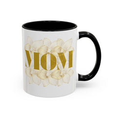 Elegant MOM Accent Coffee Mug - Perfect Gift for Mother's Day