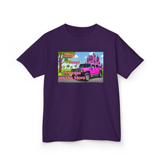Beep Beep Princess on the Move Kids T-Shirt for Young Dreamers