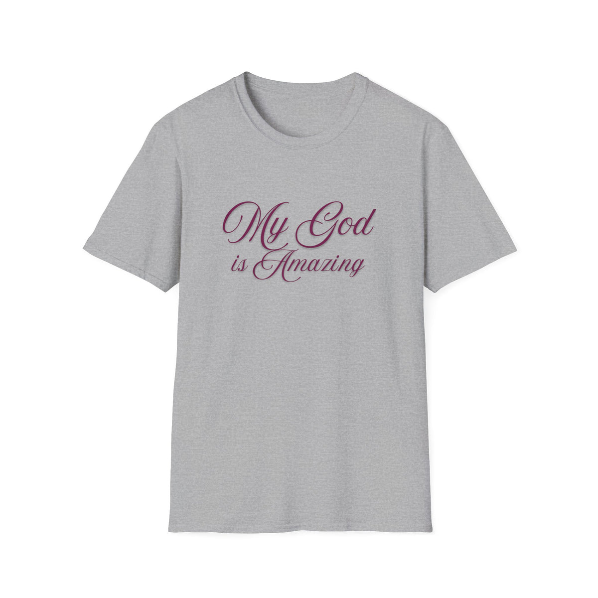 My God is Amazing Unisex Softstyle T-Shirt