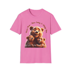 Love You Beary Much Mom T-Shirt | Cute Unisex Softstyle Tee for Mother's Day