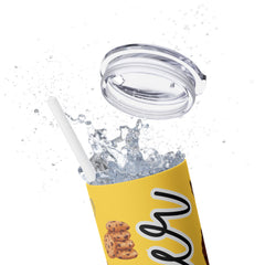 Baker Skinny Tumbler with Straw - 20oz