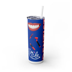 Skinny Tumbler with Straw, 20oz
