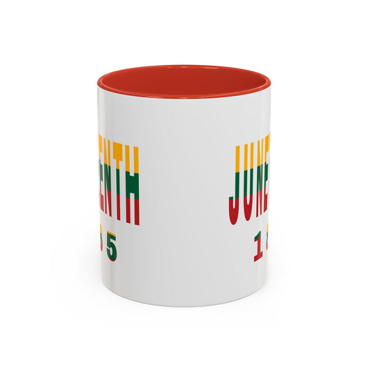 Juneteenth Celebration Mug - 11oz & 15oz Accent Coffee Mug