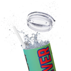 Bus Driver Skinny Tumbler with Straw - Perfect Gift for Bus Drivers