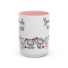 Grandparents' Greatest Gift Coffee Mug - Cute Family Design for Special Moments