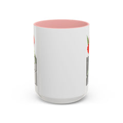 Mother's Day Accent Coffee Mug - Floral Design 11oz & 15oz