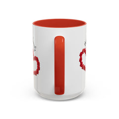 Heart of Our Family Accent Coffee Mug