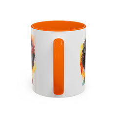 Drippin' in Color Coffee Mug - Afrocentric Drinkware for Proud Individuals