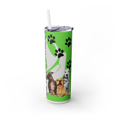 Veterinarian Skinny Tumbler with Straw | 20oz Pet Lover Drinkware