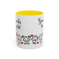 Grandparents' Greatest Gift Coffee Mug - Cute Family Design for Special Moments