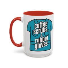 Coffee Scrubs & Rubber Gloves Mug | Perfect Gift for Healthcare Professionals