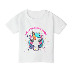 Toddler Unicorn T-Shirt - "Let's Make Some Magic" Design