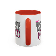 Boss Mom CEO Accent Coffee Mug - Stylish 11oz & 15oz Ceramic Cup for Empowered Women