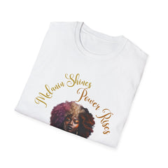 Melanin Shines Power Rises T-Shirt
