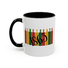 Juneteenth Accent Coffee Mug - Celebrate Freedom and History | 11oz & 15oz Options