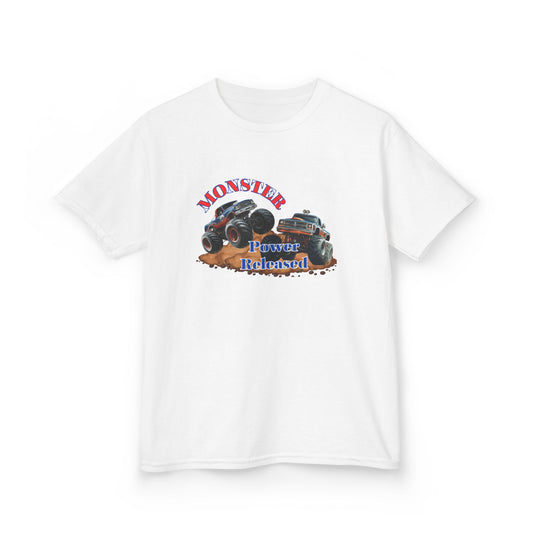 Monster Truck Kids Heavy Cotton Tee