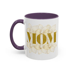Elegant MOM Accent Coffee Mug - Perfect Gift for Mother's Day
