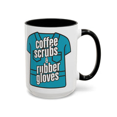 Coffee Scrubs & Rubber Gloves Mug | Perfect Gift for Healthcare Professionals