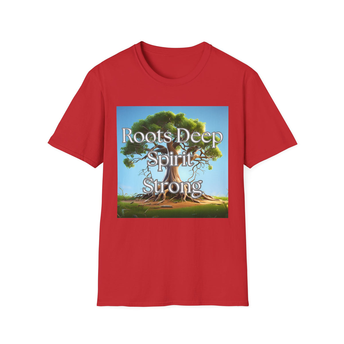 Roots Deep Spirit Strong Unisex Softstyle T-Shirt