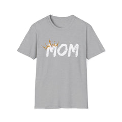 Crown Design Mom T-Shirt - Casual Comfort for Every Occasion