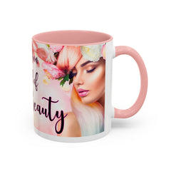 Be Your Own Kind of Beauty Coffee Mug - Inspirational Accent Mug for Self-Love and Confidence