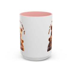 Love You Beary Much Bear Family Mug - Cute Accent Coffee Mug for Moms