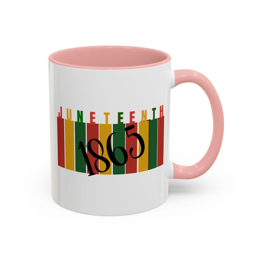 Juneteenth Accent Coffee Mug - Celebrate Freedom and History | 11oz & 15oz Options