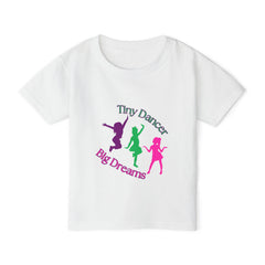 Tiny Dancer Big Dreams Toddler T-Shirt - Bright & Playful Tee for Little Dancers