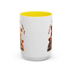 Love You Beary Much Bear Family Mug - Cute Accent Coffee Mug for Moms