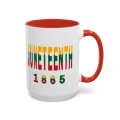 Juneteenth Celebration Mug - 11oz & 15oz Accent Coffee Mug