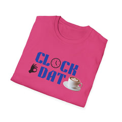 Coffee Lovers T-Shirt - 'CLOCK DAT'