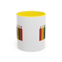 Juneteenth Accent Coffee Mug - Celebrate Freedom and History | 11oz & 15oz Options