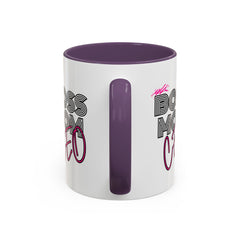 Boss Mom CEO Accent Coffee Mug - Stylish 11oz & 15oz Ceramic Cup for Empowered Women