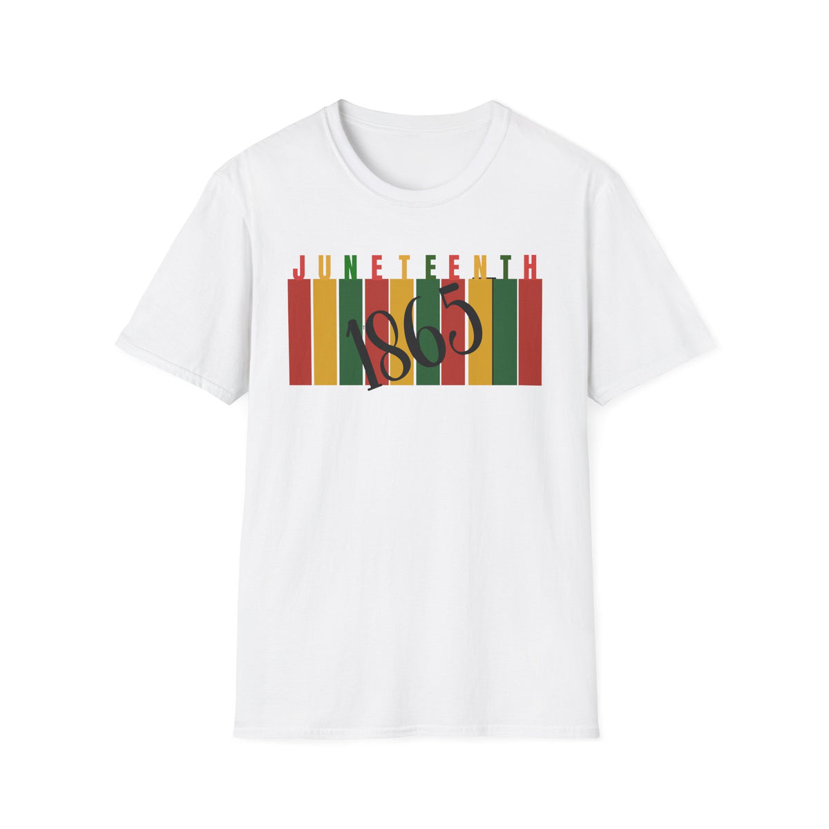 Juneteenth 1865 Unisex Softstyle T-Shirt - Celebrate Freedom and Heritage