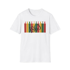 Juneteenth 1865 Unisex Softstyle T-Shirt - Celebrate Freedom and Heritage