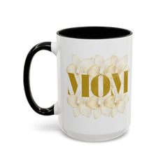 Elegant MOM Accent Coffee Mug - Perfect Gift for Mother's Day