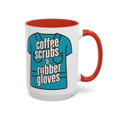 Coffee Scrubs & Rubber Gloves Mug | Perfect Gift for Healthcare Professionals