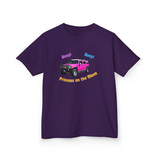 Beep Beep Princess on the Move Kids Tee