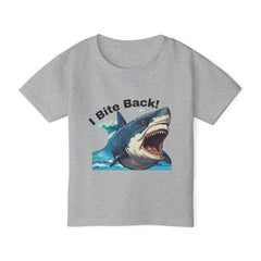 I Bite Back! Shark Toddler T-Shirt | Fun Kids Tee for Playtime & Beach Days