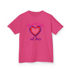 Heart Full of Joy Kids Tee - Perfect for Celebrations and Everyday Wear