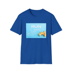Run Lift Repeat Motivational Gym Tee