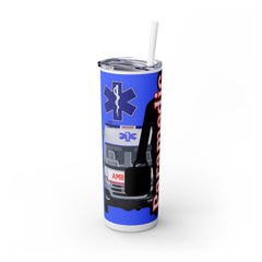 Paramedic Appreciation Skinny Tumbler with Straw - 20oz