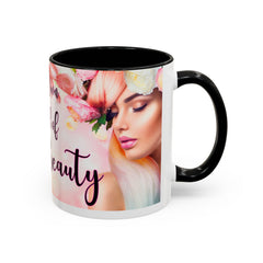Be Your Own Kind of Beauty Coffee Mug - Inspirational Accent Mug for Self-Love and Confidence
