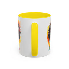Drippin' in Color Coffee Mug - Afrocentric Drinkware for Proud Individuals