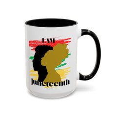 Juneteenth Accent Coffee Mug - Celebrate Freedom & Heritage